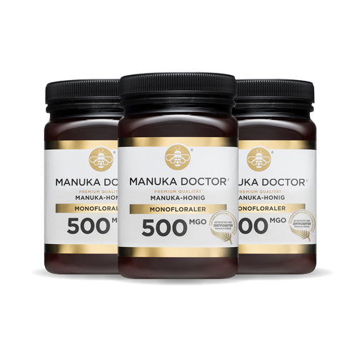 3 x 500 MGO Miód Manuka 500g