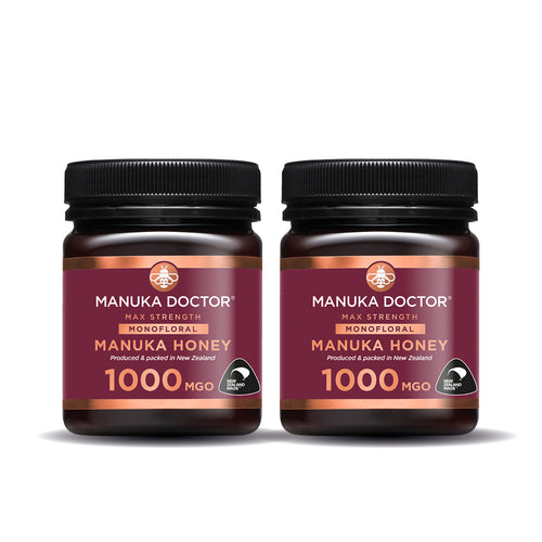2 x 1000 MGO Miód Manuka 250g